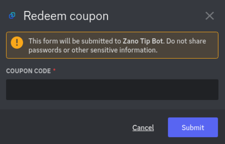 alt tip-bot-redeem-coupon